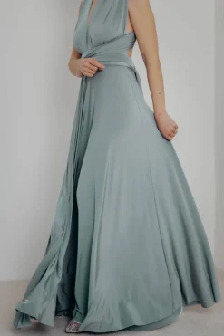 Bodenlanges Brautjungfernkleid – Ballgown Cucumber Twobirds