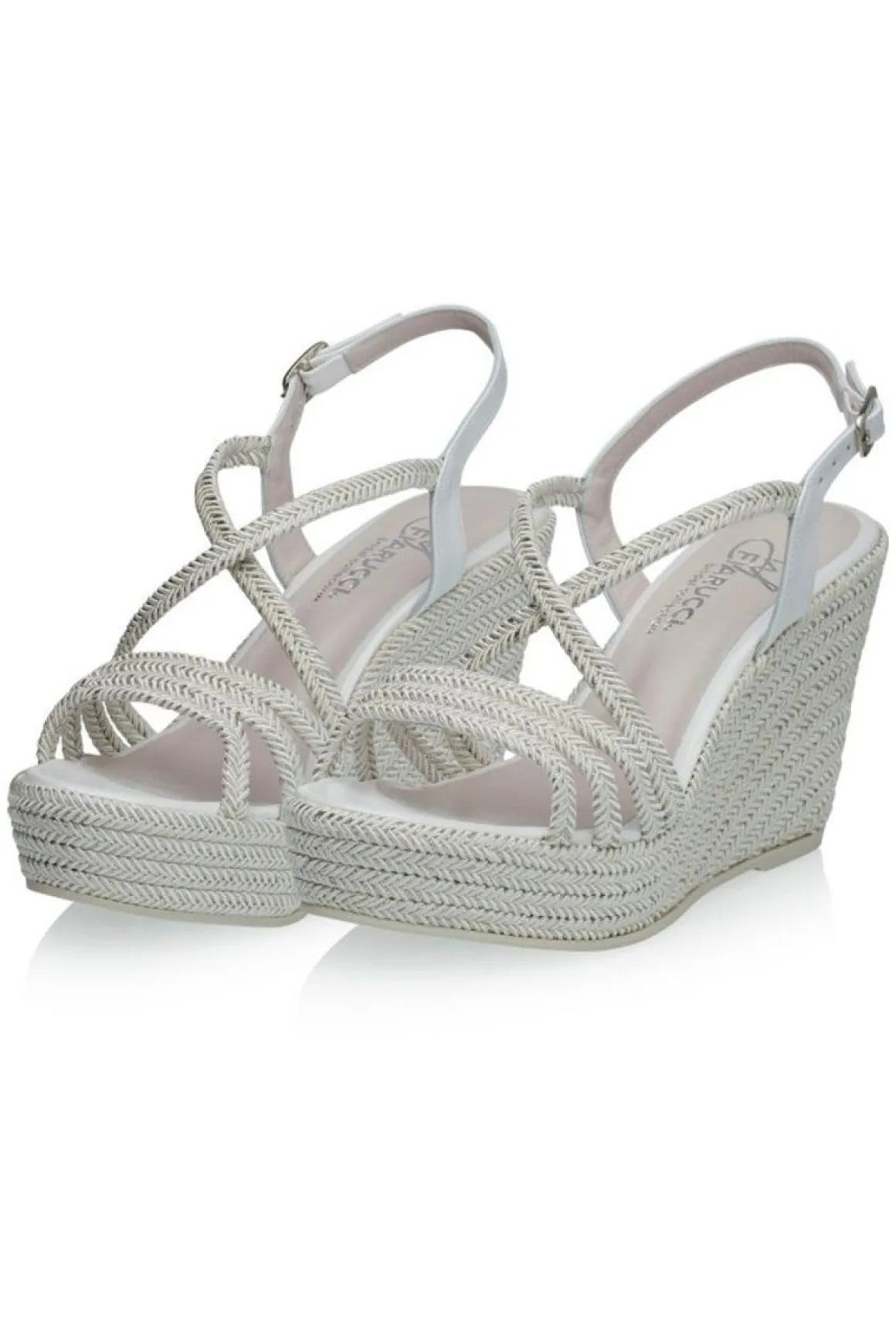 Bohemian Espadrilles - Quinty Perle Braided