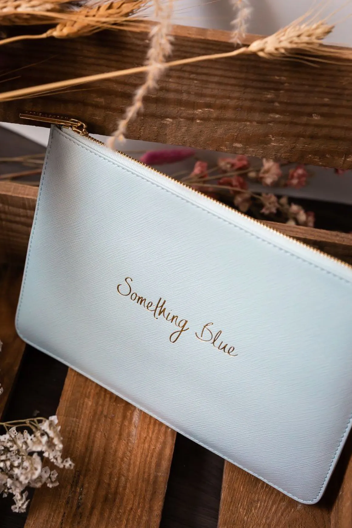 Braut Clutch "Something Blue" – Katie Loxton