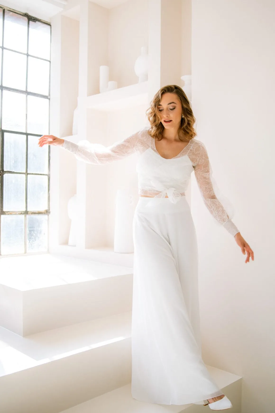 Braut Hose aus Chiffon – Nivis noni