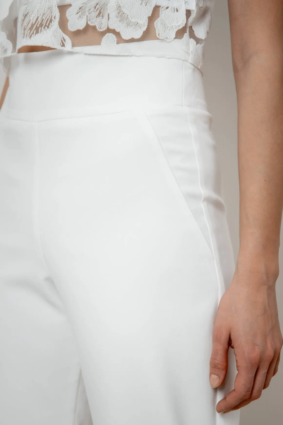 Braut Hose in 7/8-Länge – Helin noni