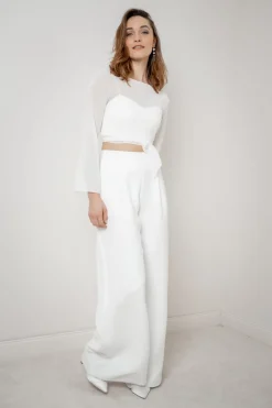 Braut Hose mit weitem Bein – Zari noni