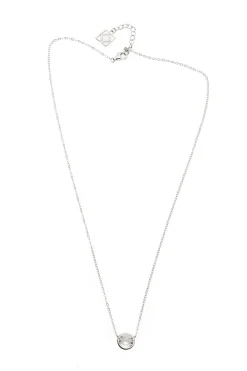 Braut Ohrstecker und Halskette mit Strass