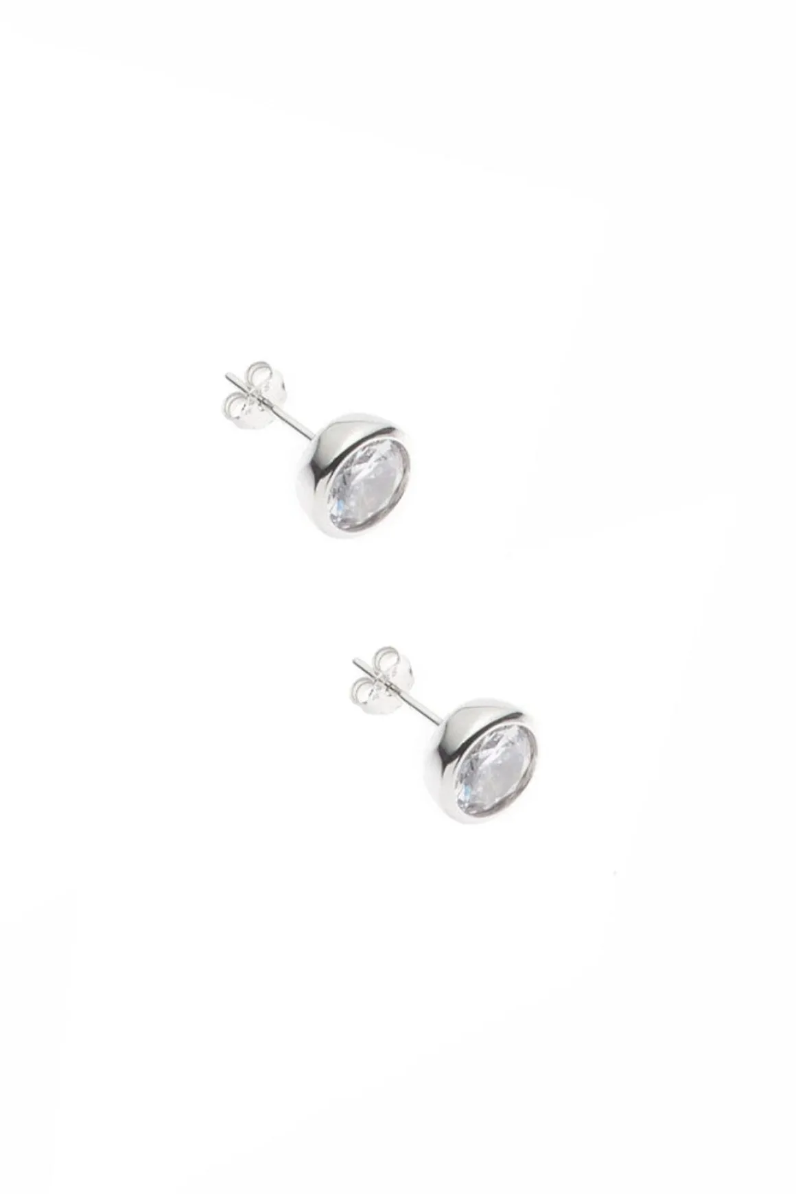 Braut Ohrstecker und Halskette mit Strass