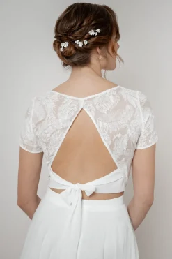 Braut Top mit Rückendetail – Yella noni