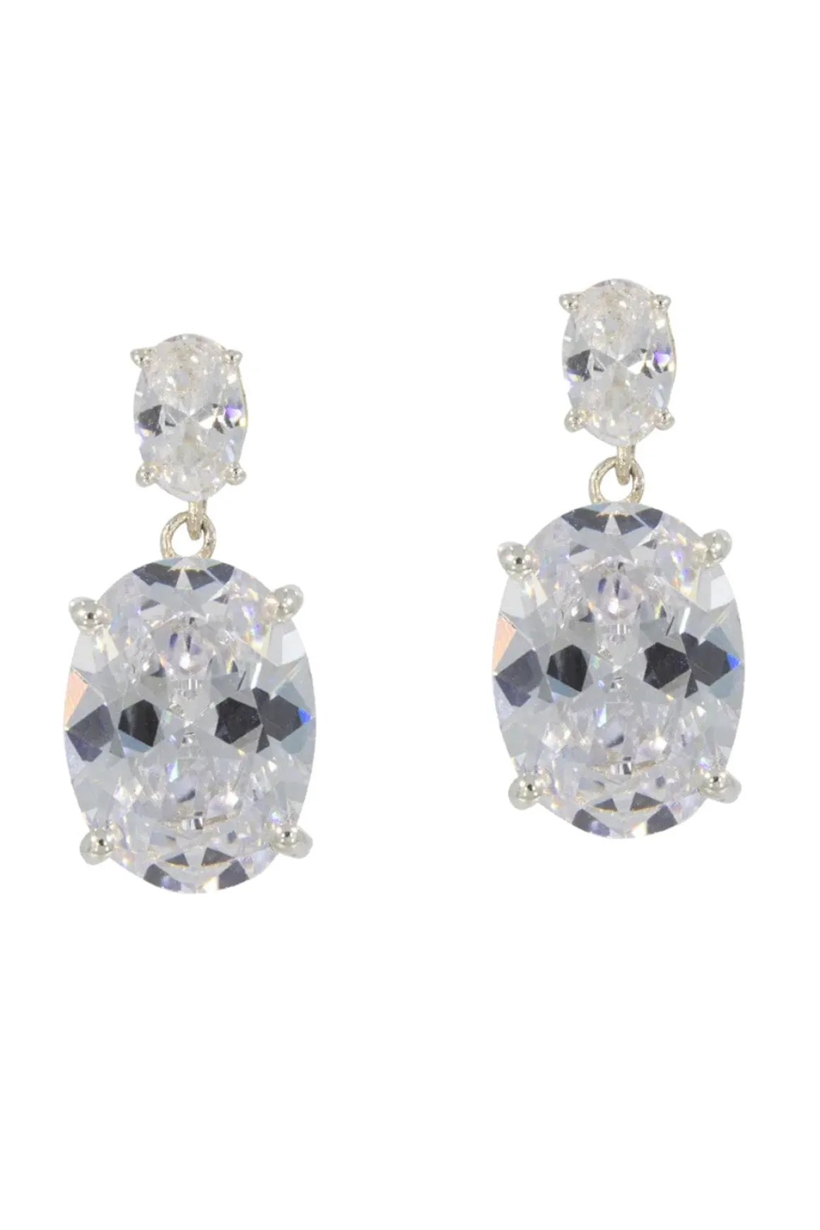 Cubic Zirkonia-Ohrstecker – Evelyn