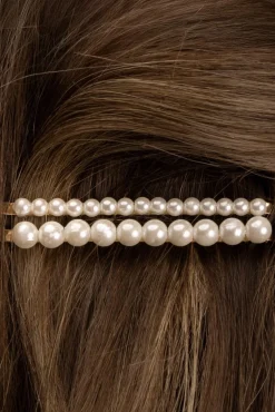 4-er Set Haarklemmen mit Kunstperlen | The Perfect Bridal Company