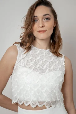 Funkelndes Braut Top – Eske noni