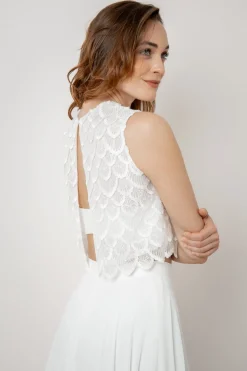 Funkelndes Braut Top – Eske noni