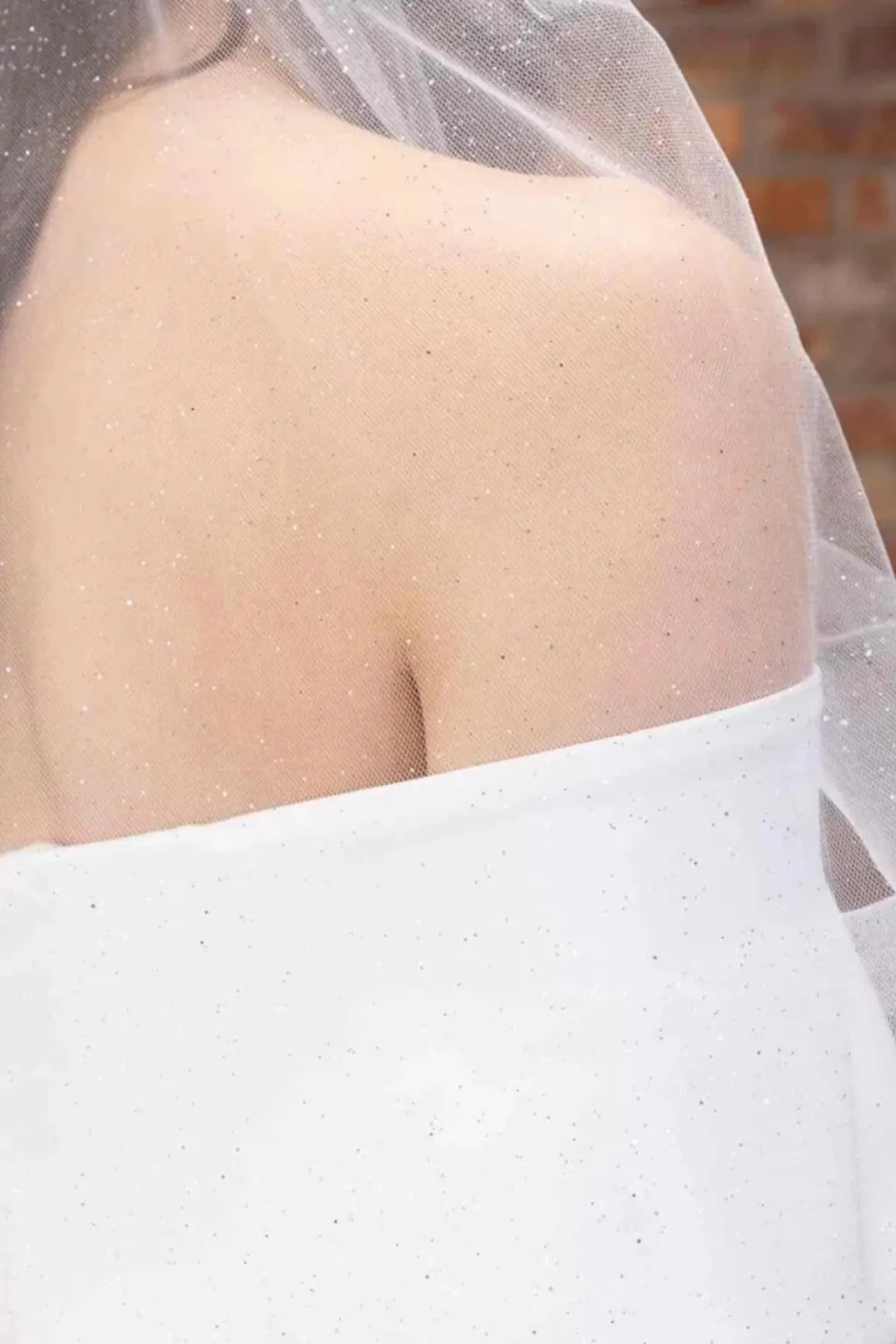 Glitzernder Braut Schleier | The Perfect Bridal Company