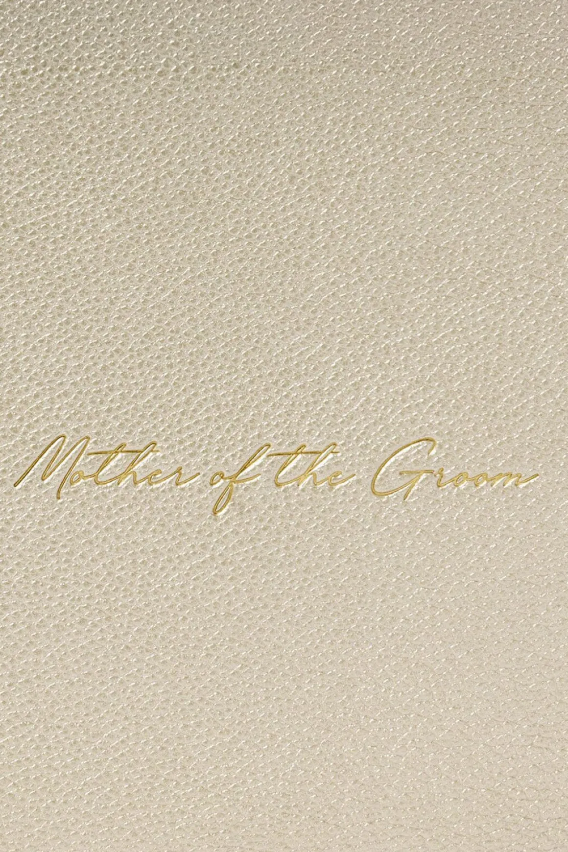 Goldfarbene Pouch "Mother of the Groom" – Katie Loxton