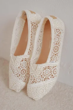 Häkel-Espadrilles – TOMS Alpargata Spitze