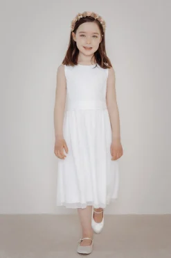 Kinderkleid mit Chiffonrock
