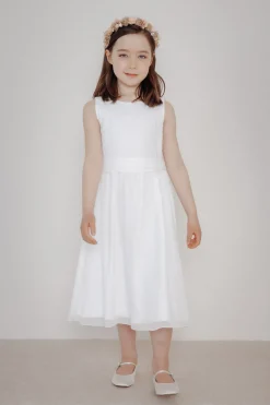 Kinderkleid mit Chiffonrock