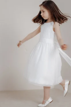 Kinderkleid mit Chiffonrock