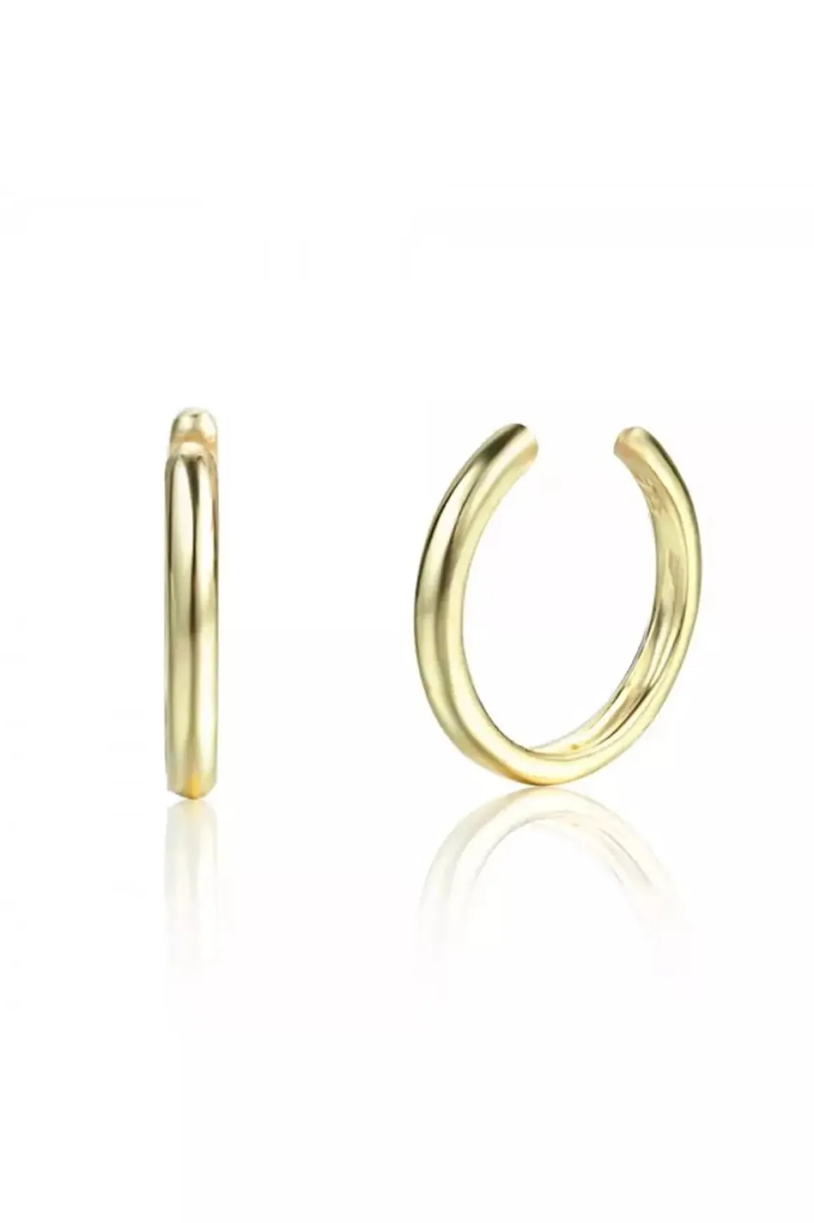 Kleiner Ear Cuff, Ohrmanschette mit glatter Oberfläche