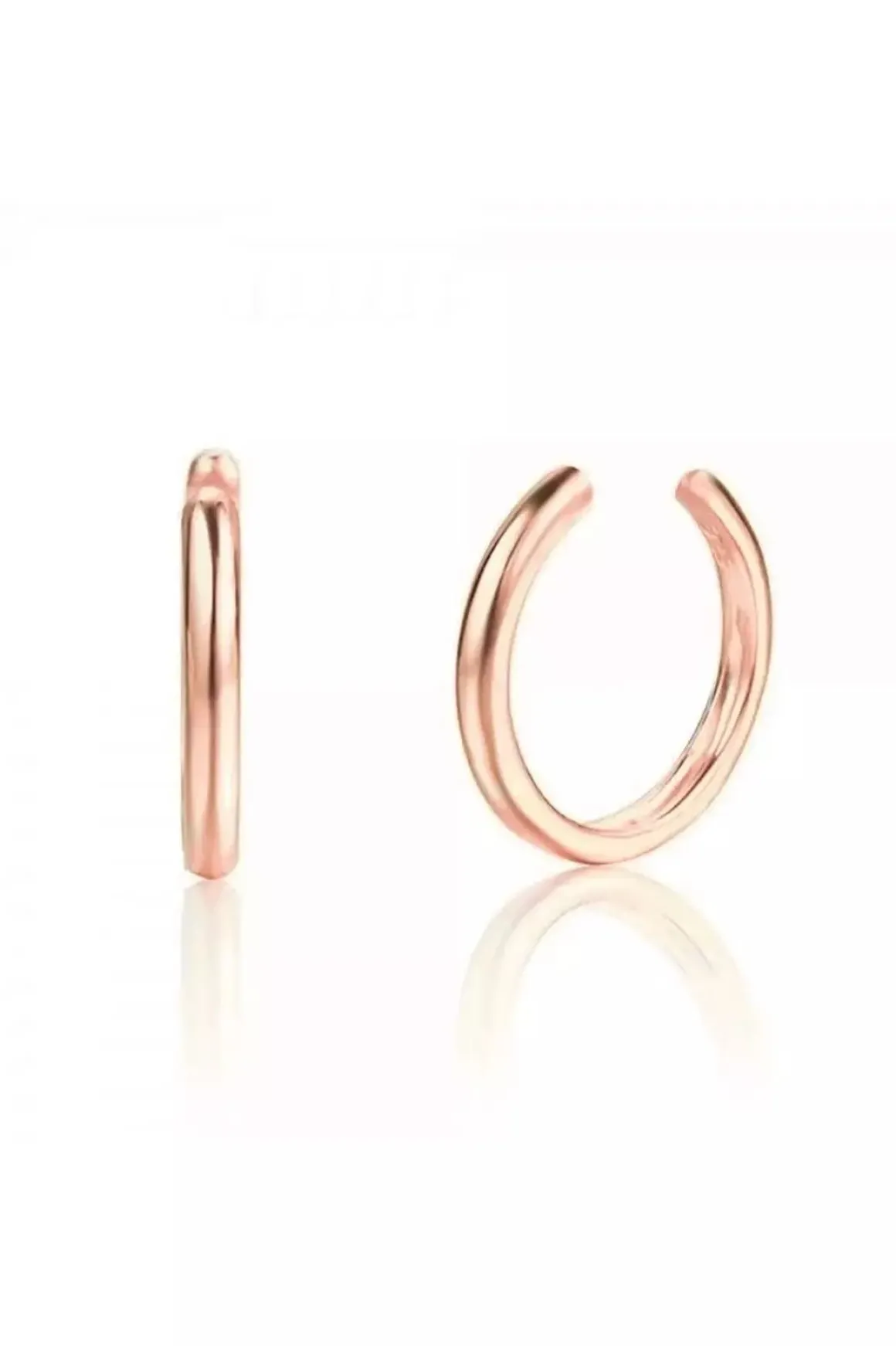 Kleiner Ear Cuff, Ohrmanschette mit glatter Oberfläche