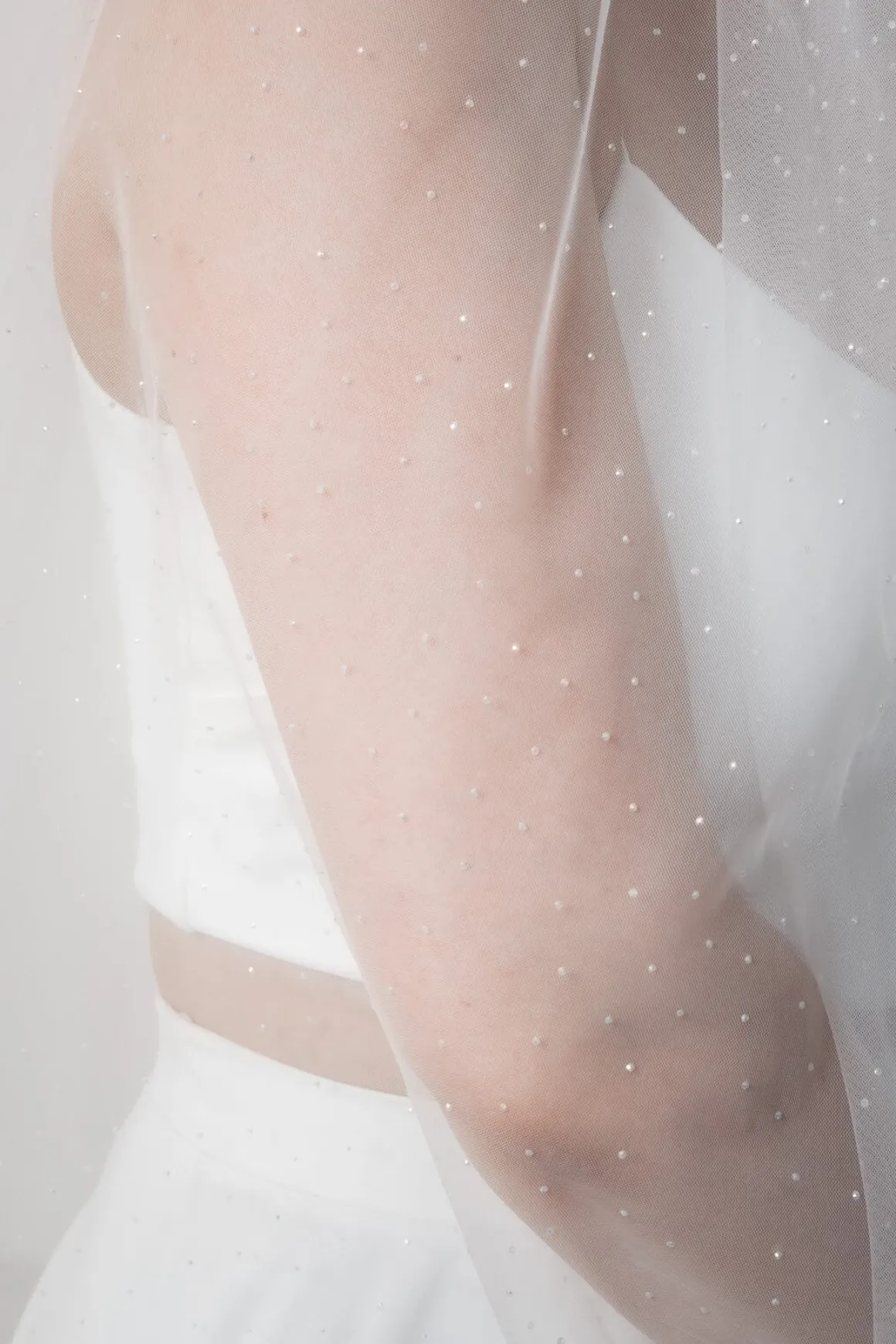 Langer, verzierter Schleier | The Perfect Bridal Company