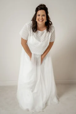 Maxi-Braut Rock aus Softtüll – Christy noni Curvy