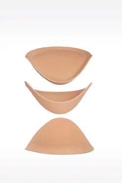 Push-up Cup Pads in Beige