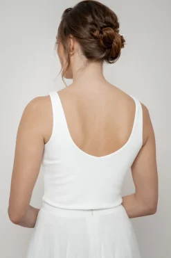 Schlichtes Braut Top – Ilvy noni