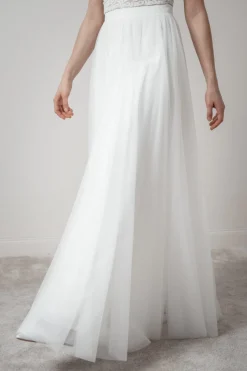 Showroom Only: Braut Rock in Ivory aus Softtüll – Christy noni Selected