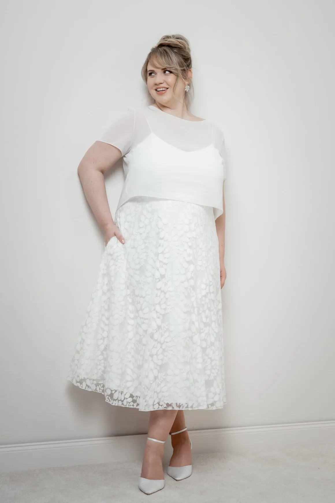 Showroom Only: Braut Rock – Liza Midi noni Curvy Selected