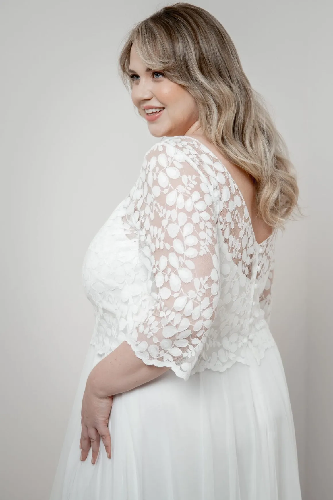 Showroom Only: Braut Top – Heda noni Curvy Selected