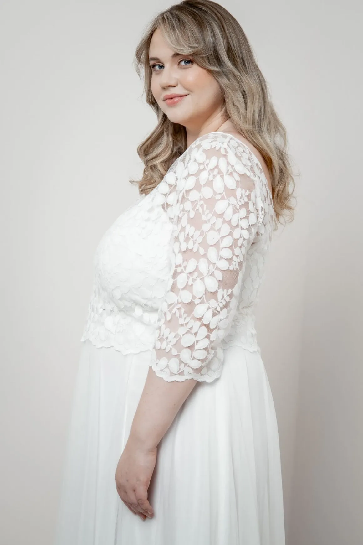 Showroom Only: Braut Top – Heda noni Curvy Selected