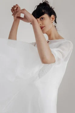 Showroom Only: Chiffon Braut Cape – Philia noni Selected
