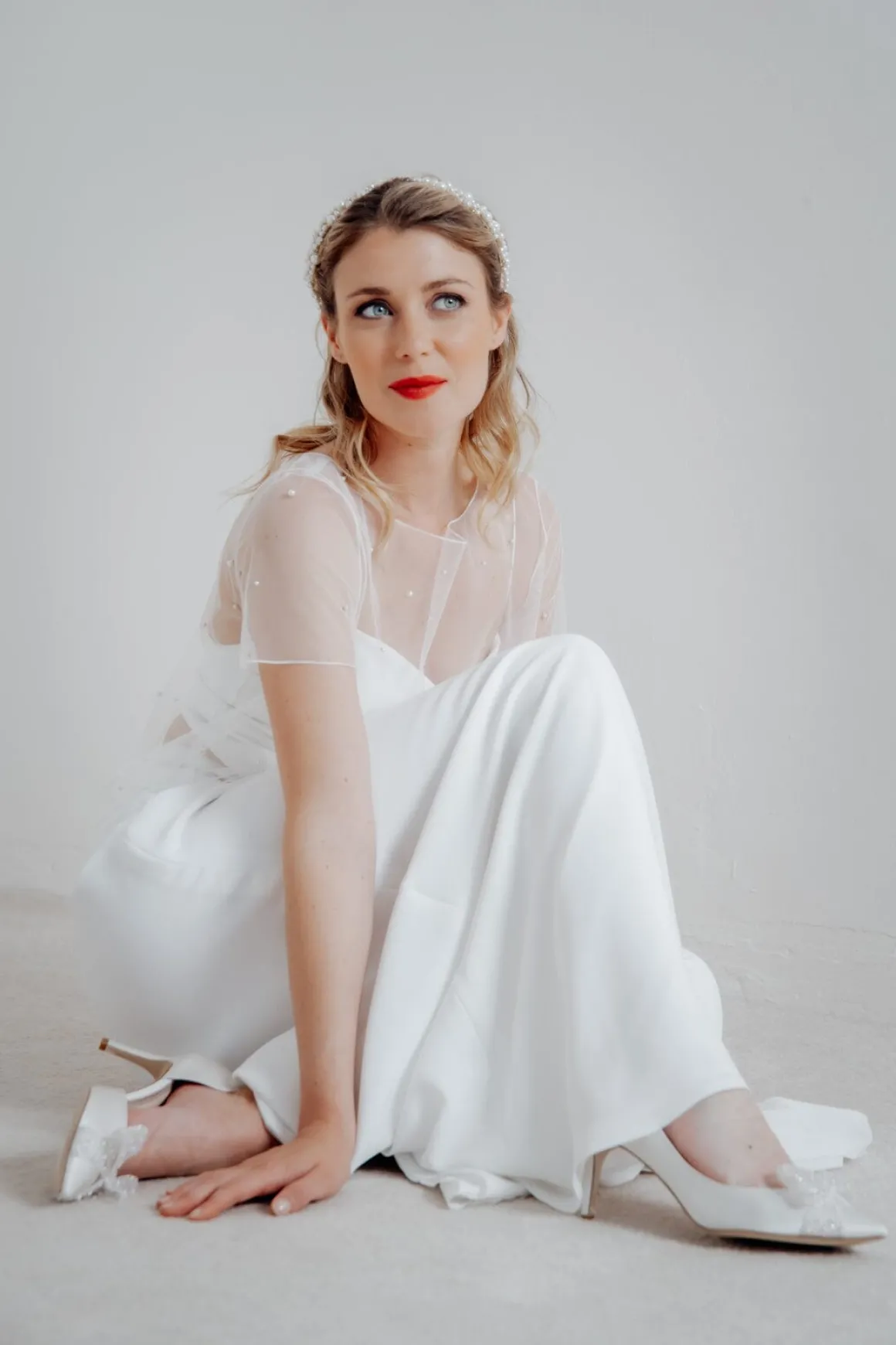 Showroom Only: Perlen-Braut Top – Rubia noni Selected