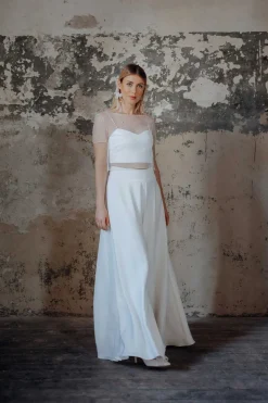 Showroom Only: Perlen-Braut Top – Rubia noni Selected