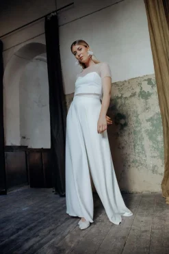 Showroom Only: Perlen-Braut Top – Rubia noni Selected