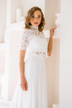 Showroom Only: Stehkragentop – Cales noni Selected