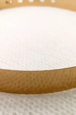 Stylisher Brautgürtel aus goldfarbenem Metall