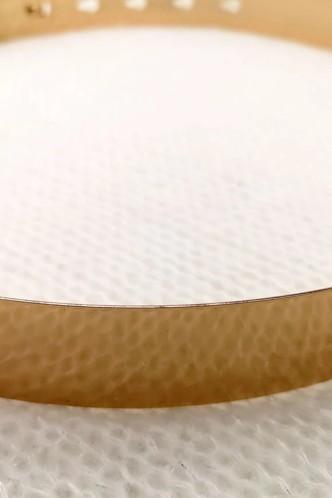 Stylisher Brautgürtel aus goldfarbenem Metall