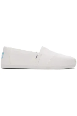 Weiße Espadrilles aus recycelter Baumwolle – TOMS Alpargata